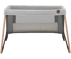 Kelioninė lovytė-maniežas Maxi Cosi Iris, Essential Graphite