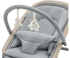 Maxi-Cosi Kori - gultas, rokeris 2in1 | Be Pilkas Eco