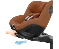 Automobilinė kėdutė Maxi-Cosi Mica 360 Pro, su i-Size, 0-18 kg (40-105 cm), rudos spalvos