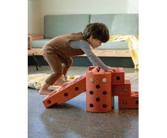 Modu Dreamer Blocks 12in1 – dideli, kūrybingi blokeliai iš EPP putų | Sudegė Oranžinis