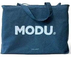 MODU - blokelių transportavimo krepšys | Giliai mėlyna / dangaus mėlyna