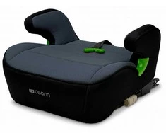 Automobilinės kėdutės paaukštinimas Osann Junior Isofix i-Size, (126-150 cm), Juodos - pilkos spalvos