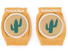 Petite&amp;Mars Follow - elastinės kelių pagalvėlės, ropojančios apsaugos | Intensyvi ochra