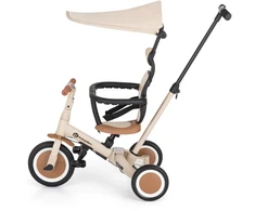 Petite&amp;Mars Turbo Plus - rowerek trójkołowy 5w1 | Desert Sand