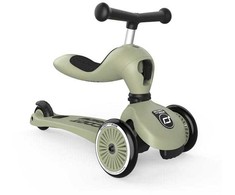 „Scoot and Ride“ – 2 viename balansinis dviratis / paspirtukas – alyvuogių spalvos (SR-00001)