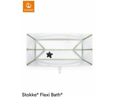 Stokke Flexi Bath - sulankstoma vaikiška vonelė | Skaidri žalia