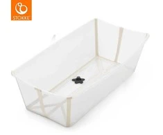 Stokke Flexi Bath - X-Large sulankstoma kūdikio vonelė | Smėlio smėlio spalvos