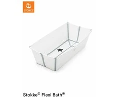 Stokke Flexi Bath - X-Large sulankstoma kūdikio vonelė | Baltas