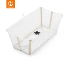 Stokke Flexi Bath - sulankstoma vaikiška vonelė | Smėlio smėlio spalvos