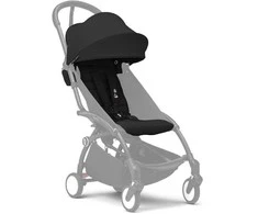 Stokke Yoyo 3 spalvų rinkinys - spalvų rinkinys, vežimėlio užvalkalai | Juoda