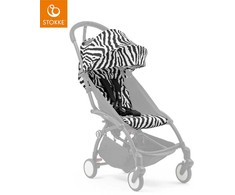 Stokke Yoyo 3 spalvų rinkinys - spalvų rinkinys, vežimėlio užvalkalai | Wild Collection Zebra
