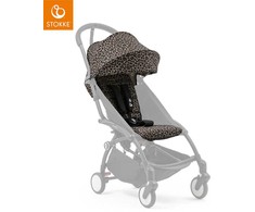 Stokke Yoyo 3 spalvų rinkinys - spalvų rinkinys, vežimėlio užvalkalai | Wild Collection Leopard