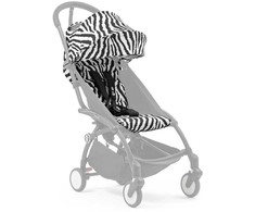 Stokke Yoyo 3 spalvų rinkinys - spalvų rinkinys, vežimėlio užvalkalai | Wild Collection Zebra