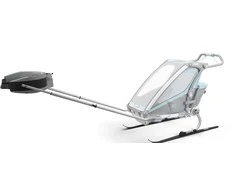 Thule Chariot – slidinėjimo rinkinys | pilkos spalvos