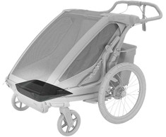 Thule Charriot Floor Mat - guminis grindų kilimėlis dviračio priekabai | Dvigubas