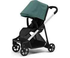 Thule Shine vežimėlis, žalias/ aliuminio spalvos (Aluminum/Mallard Žalias)