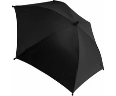 Titanium Baby Umbrella - universalus skėtis su UV filtru 50+ | Juoda