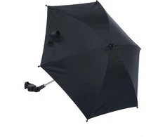 Titanium Baby Umbrella - universalus skėtis su UV filtru 50+ | Juoda