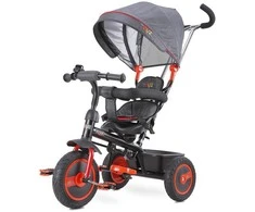 Triratukas Toyz Buzz, raudonas - pilkas