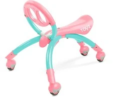 Paspiriama mašinėlė - stumdukas Toyz, Beetle, rožinė