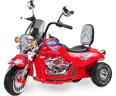 Caretero Rebel Toyz - akumuliatoriais varoma transporto priemonė, motociklas | Raudon