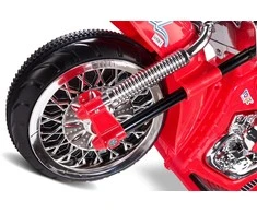 Caretero Rebel Toyz - akumuliatoriais varoma transporto priemonė, motociklas | Raudon