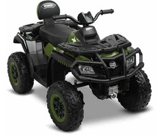 „Toyz by Caretero Rush“ – akumuliatoriumi varoma transporto priemonė | Armija žalia