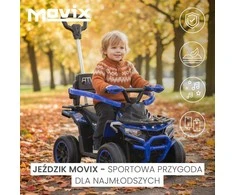 Toyz Caretero Movix - jeździk, mały quad vaikams | Raudona
