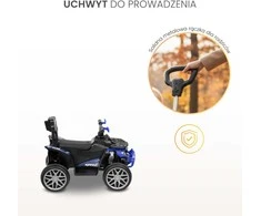 Toyz Caretero Movix - jeździk, mały quad vaikams | Rožinė