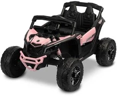 Toyz AKUMULIATORINĖ TRANSPORTO PRIEMONĖ MAVERICK RYŠKIAI ROŽINĖS SPALVOS
