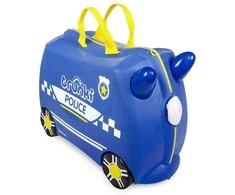 Vaikiškas lagaminas Trunki Percy Police Car, 18 l / 21x46x31 cm