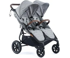 Valco Baby Snap Duo Trend SPORT dvivietis vežimėlis | Grey Marle