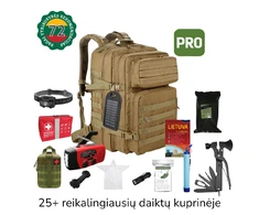 72Hlt 72h išgyvenimo kuprinė PRO (chaki)