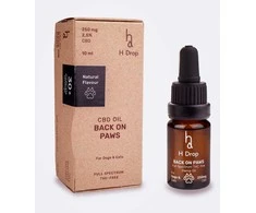 H Drop Back on Paws - 2,5% CBD kanapių aliejus augintiniams (250mg), 10ml