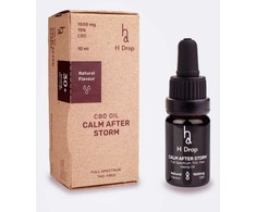 H Drop Calm after Storm - 15% CBD kanapių aliejus (1500mg) natūralus, 10ml