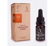 H Drop Calm after Storm - 15% CBD kanapių aliejus (1500mg) natūralus, 10ml
