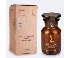 H Drop Sixty Moments - 60 vnt. 25mg CBD kapsulių (1500mg)