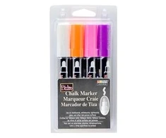 Marvy Uchida Kreidiniai markeriai Marvy Bistro Chalk Marker #480-4B 4vnt.