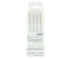 Marvy Uchida Spalvoti grafiniai rašikliai "Marvy For Drawing" #4600-5VX galiuko storis 0,3mm. 5vnt
