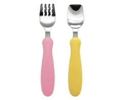 Stalo įrankiai EDISONmama, nuo 18 mėn. MANGO/PEACH, KJ2831