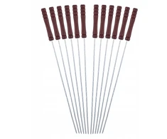 Bbq Expert Iešmai kebabams ir mėsai 38 cm, 12 vnt. komplektas