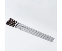 Bbq Expert Iešmai šašlykams su medine rankena 45cm (4 vnt.) (Kopija)