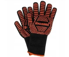 Kaminer Heat-resistant grill gloves 25416