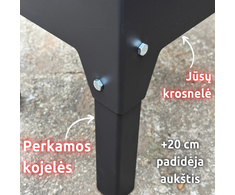Bbq Expert Kojelės krosnelei - buržuikai