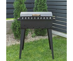 Bbq Expert Šašlykinė su dangčiu 60x35x20 cm, metalo storis 4mm