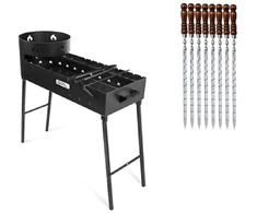 Bbq Expert Šašlykinė su krosnele kazanui 12-16l, ir iešmų komplektas