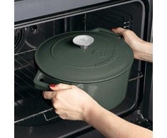 Berlinger Haus Keptuvė, apvalus puodas 4,35 L BerlingerHaus Matte Žalias BH-6544