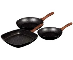 Berlinger Haus Keptuvių rinkinys Berlinger House Ebony Rosewood Collection, 3 vnt, BH-7101