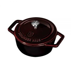Berlinger Haus Ketaus puodas, 10x4,8cm, 0,31L | Metallic Line Burgundy Edition