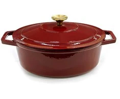Berlinger Haus Ovalus emaliuotas ketaus puodas, 37x22x11.5cm, 4,4L | Tikman BH-0002